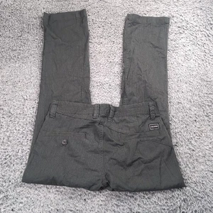 Pantalone Volcom uomo 29x28 grigio piatto davanti gamba dritta classiccore abbigliamento da lavoro lavoro lavoro - Foto 1 di 10
