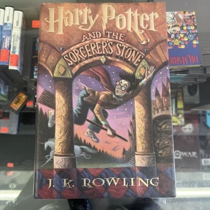 Harry Potter und der Stein der Weisen J.K. Rowling (1998, HCDJ) FIRST Print BCE - Bild 1 von 8