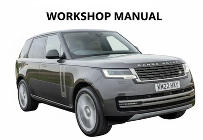 RANGE ROVER L460 2023 LC/L460 SERVIZIO MANUALE OFFICINA DVD PDF RIPARAZIONE I... - Immagine 1 di 4