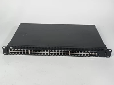 Dell Networking X1052 48-Port Gigabit L3 Managed Switch w/ 4 SFP+ 10GbE Uplinks - Image 1 of 4