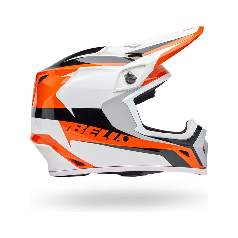 Bell Powersports MX-9 MIPS Naranja/Blanco Rift X-Large - Totalmente Funcional Foto 1 de 1