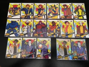 SDCC 2024 Exclusive Marvel X-MEN '97 Trading Card Set of 15 (BONUS 2 Silver) - Picture 1 of 2