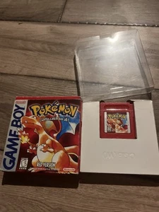 Pokemon Red Version (Nintendo Game Boy, 1998) WITH BOX NO MANUAL - Picture 1 of 10