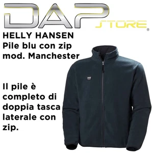 HELLY HANSEN - Pile con doppia tasca laterale e zip frontale mod. Manchester - Foto 1 di 1