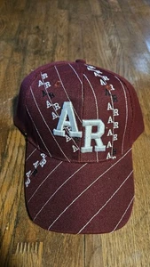 Neue Baseballmütze weinrot rot Arkansas verstellbar - Bild 1 von 2