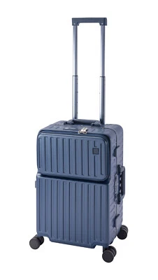 Cabin Case bagaglio a mano valigia da viaggio USB scomparto anteriore con lucchetto a combinazione TSA PC/ALU - Immagine 1 di 4