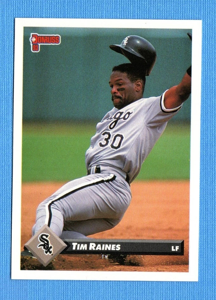 1993 Donruss #565 Tim Raines Chicago White Sox - Image 1 of 1