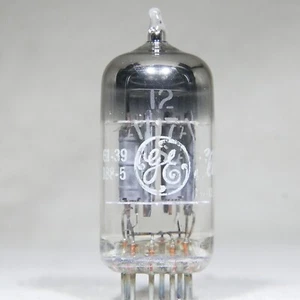 GE ECC82/12AU7A Short Plate O-Getter USA 1961 Strong - Picture 1 of 12