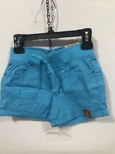 Arizona Girls 7 Reg Shortie Shorts Blue (TW-3511) - Picture 1 of 6