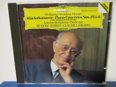 Mozart: Piano Concertos Nos. 27 & 8 - Abbado - CD - MINT condition - E19-2483 - Image 1 of 2