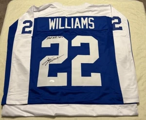 David Tiger WILLIAMS Auto Custom Signed Hockey Jersey JSA size XL Team certified - Picture 1 of 2