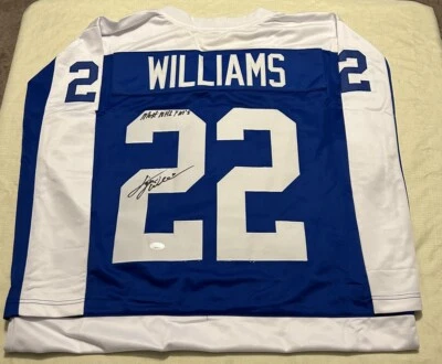 David Tiger WILLIAMS Auto Custom Signed Hockey Jersey JSA size XL Team certified - Image 1 of 2