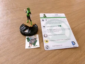=HeroClix DC WAR OF LIGHT Jade Green Lantern 106 with card = - Picture 1 of 1