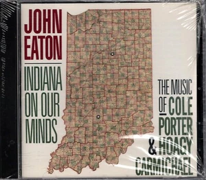 JOHN EATON "INDIANA ON OUR MINDS" CD 1989 chiaroscuro sealed - Imagen 1 de 2