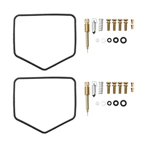 2 Carburetor Repair Rebuild Kit Air Screw For KAWASAKI KZ305 1981-1982 1987-1988 - Picture 1 of 12