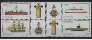 v3909 Italien/ Schiffe MiNr 1673/76 ** 2 Paare m. Zierfeld - Imagen 1 de 1