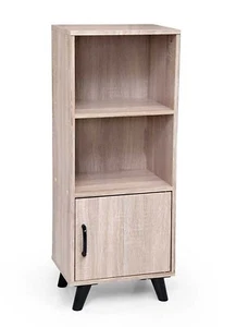 Mobile in legno rovere libreria con anta design moderno shabby chic GG-2556 - Imagen 1 de 1