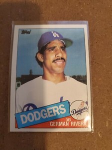 1985 Topps Baseball #626 German Rivera 