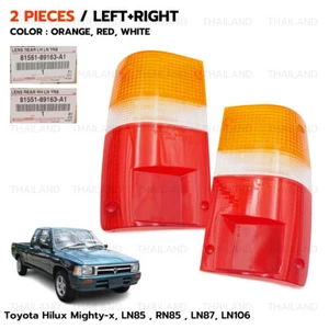 Fits Toyota Hilux RN85 LN85 87 106 1989 - 96 Pair Lens Tail Lamps Lights - Picture 1 of 10
