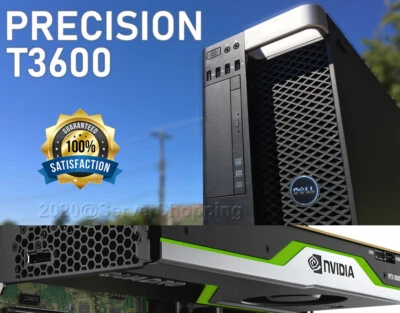 Dell Precision T3600 E5-1620 3.60GHz 4-CORE 16GB RAM 480GB SSD + 2TB Nvidia K620 - Image 1 of 4