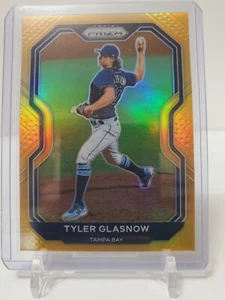 2021 Panini Prizm Tyler Glasnow /100 Neon Orange Prizm - Bild 1 von 2