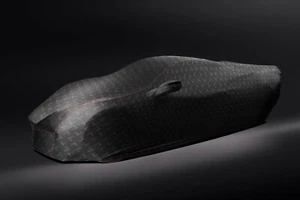 2023-2025 Chevrolet Corvette ZO6 Indoor Car Cover 85607306 Black w/ High Wing OE - Picture 1 of 1