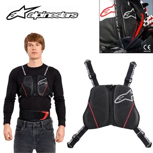 Alpinestars Nucleon KR-C Motorcycle Jacket Chest Protector Chest Armour Black - Picture 1 of 4