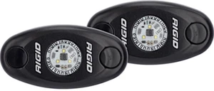 Rigid Industries A Series Black LED Amber Low Strength Light Pair | 482343 - Bild 1 von 1
