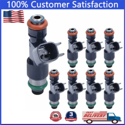 8x Fuel Injector For Chevrolet Silverado 1500 Suburban 1500 5.3L 2007 2008 2009 - Image 1 of 4