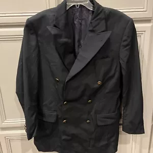 Burberry London Navy Zweireiher Blazer Sportmantel Gr. 40 - Bild 1 von 15