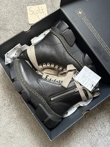 Sample Rick Owens x Dr. Martens 1460 Jumbo Lace DMXL Boots UK10 US11 - Picture 1 of 14