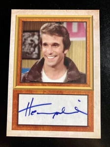 The Fonz Henry Winkler Trading Card - Faksimile Signatur - Bild 1 von 2