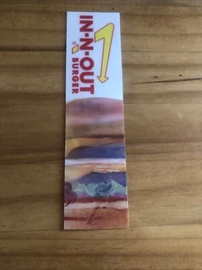 IN-N-OUT Holographic Bookmark Rare - Bild 1 von 2