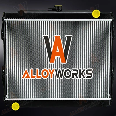 Fits 1988-1997  Toyota Hilux 22R Petrol RN85 YN85 MT 26MM Aluminum Core Radiator - image 1 of 4