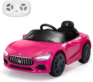 TOBBI 12V Kid Ride on Car Electric Vehicle Toy Maserati Ghibli Licensed w/Remote - Picture 1 of 15