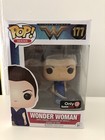Funko POP DC Wonder Woman Blue Dress W/ Sword #177 GameStop Exclusive