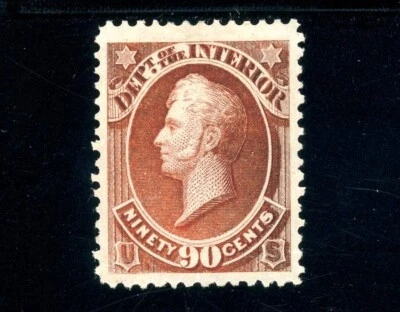 Scott O24 OG MH XF US 1873 Dept of Interior SCV $325+ - Image 1 of 2