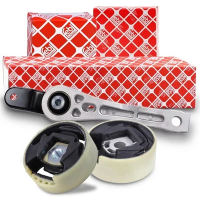 FEBI SET SUPPORTO MOTORE PER AUDI A3 SEAT SKODA VW GOLF 5 6 PASSAT 3C - Immagine 1 di 4