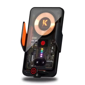 Chargeur / Support Téléphone Voiture Charge Rapide Sans Fil 66W Ventilation Universelle 15W - Photo 1 sur 6
