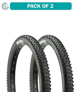 Pack of 2 Maxxis Rekon Tire 24 x 2.2 Clincher Folding Black Dual Mountain Bike - Picture 1 of 3