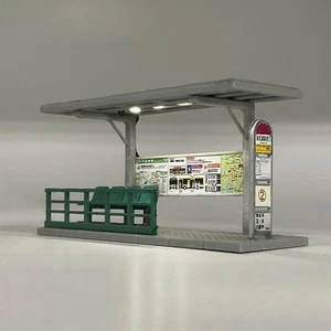 Diorama 1/64 Bus Stations Model City Street Layout Scene Display Props Model - Picture 1 of 16