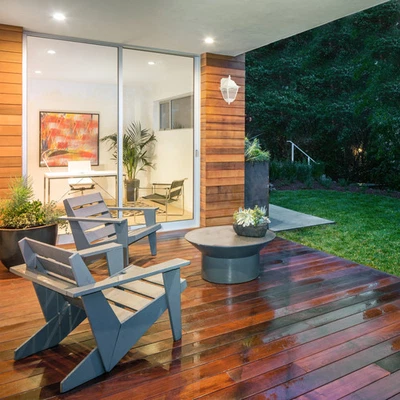 Design House 587956 Edwardo 户外集成 LED 殖民地白色 — 第 1/4 张图片