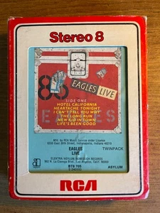 EAGLES LIVE VINTAGE RARE 8 TRACK TAPE TESTED LATE NITE SCHNÄPPCHEN! - Bild 1 von 2