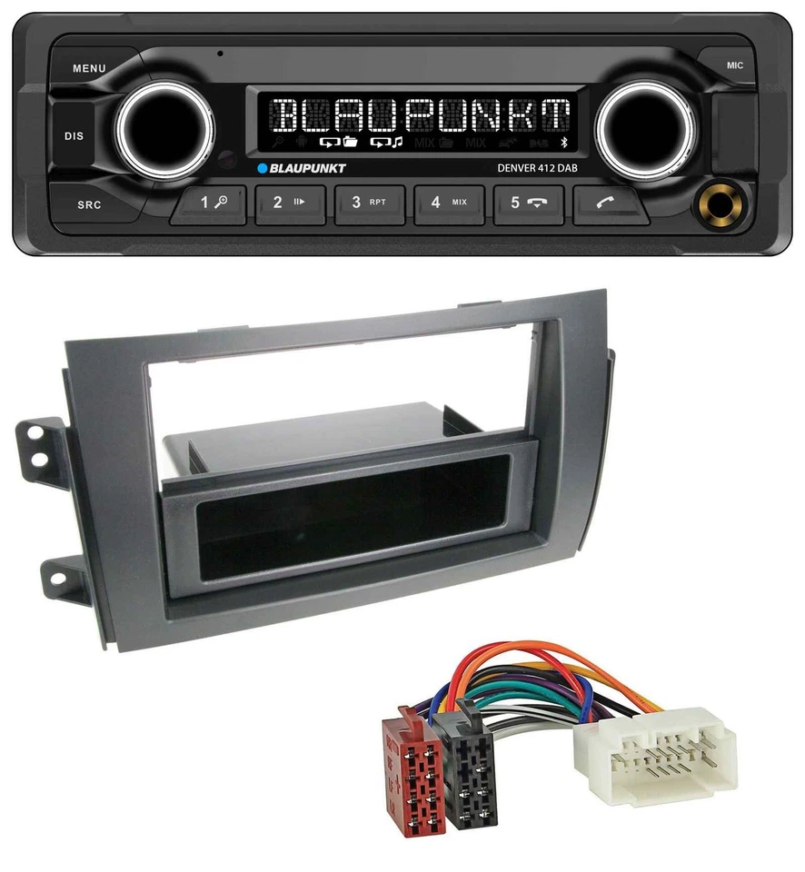 Blaupunkt Bluetooth DAB MP3 USB Autoradio für Fiat Sedici, Suzuki SX 4 - Bild 1 von 4
