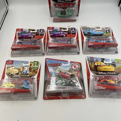 Lote De 7 Coches Disney Pixar Antiguos Raros Foto 1 de 4