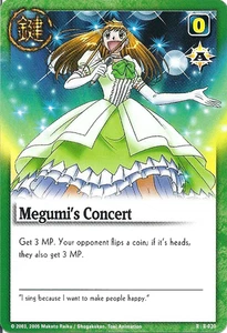 Megumi's Concert - Series 1 - Zatch Bell TCG - Picture 1 of 6