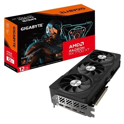 Gigabyte Radeon Rx 7700 Xt Gaming Oc 12G 3X Windforce Fans 12Gb Graphics Card - Image 1 of 1