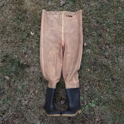 Vadeadores Lacrosse Duralite PVC NYLON HECHO EN EE. UU. TALLA 9 M 9-10 Foto 1 de 4