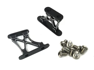 Realistic Alloy Rear Wing Mount (23mm) for 1/10 Size Drift & Touring Car - Picture 1 of 3