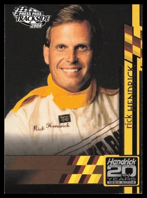 2004 Press Pass Trackside #76 Rick Hendrick - Image 1 of 2